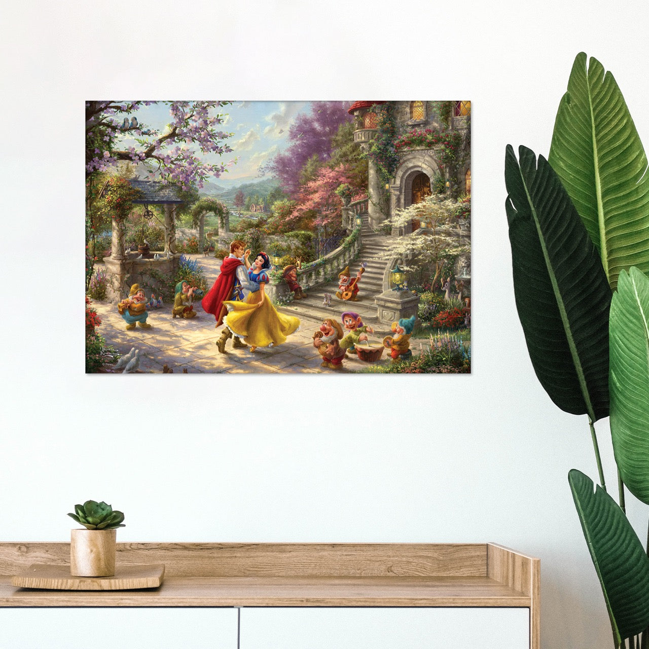 Disney (Snow White Dancing in the Sunlight) MightyPrint™ Wall Art MP24171129
