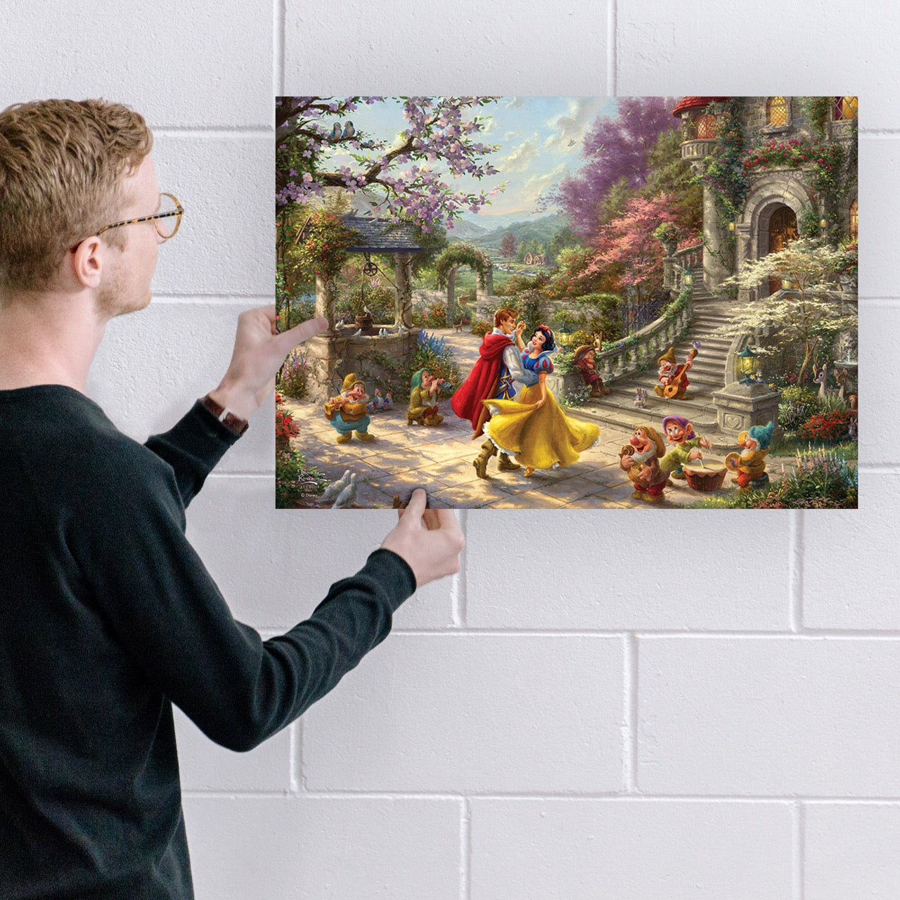 Disney (Snow White Dancing in the Sunlight) MightyPrint™ Wall Art MP24171129