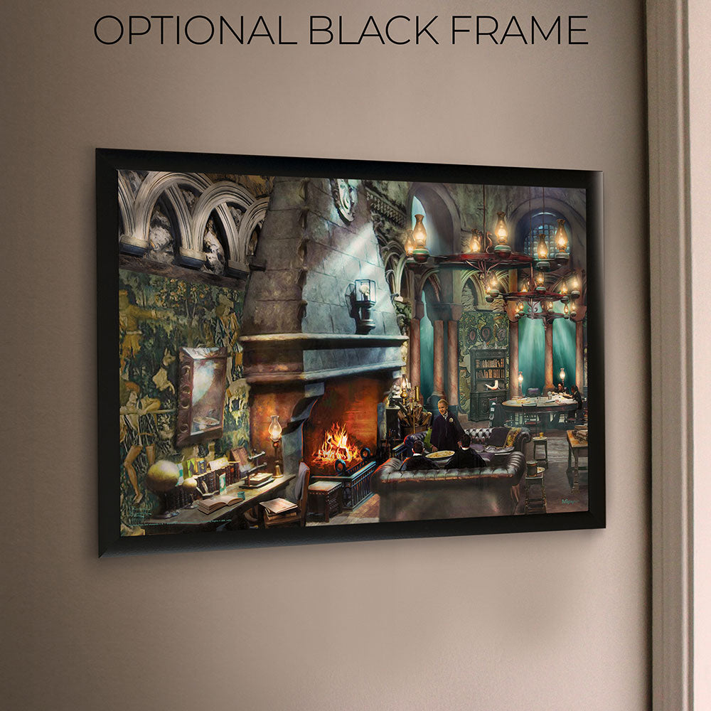 Harry Potter Thomas Kinkade Studios (Slytherin Room) 24 x 17 MightyPrint™ Wall Art MP24171133
