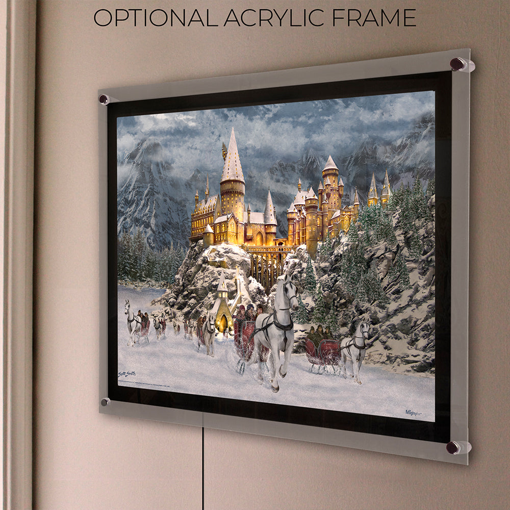 Harry Potter Thomas Kinkade Studios (Hogwarts Castle in Winter by Scott Smith) 24 x 17 MightyPrint™ Wall Art MP24171167