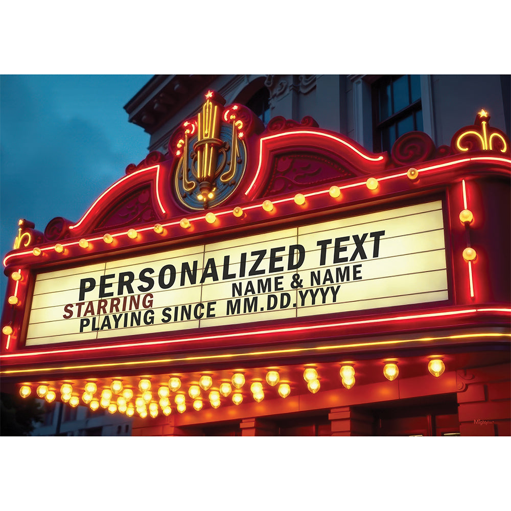 Trend Setters Original (Theater Marquee) Personalized MightyPrint™ Wall Art MP24171169