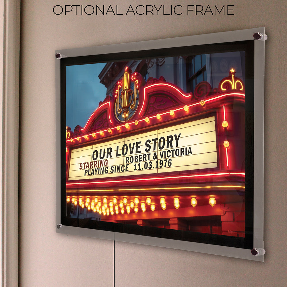 Trend Setters Original (Theater Marquee) Personalized MightyPrint™ Wall Art MP24171169
