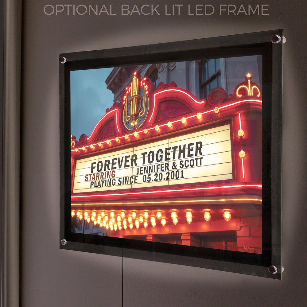 Trend Setters Original (Theater Marquee) Personalized MightyPrint™ Wall Art MP24171169