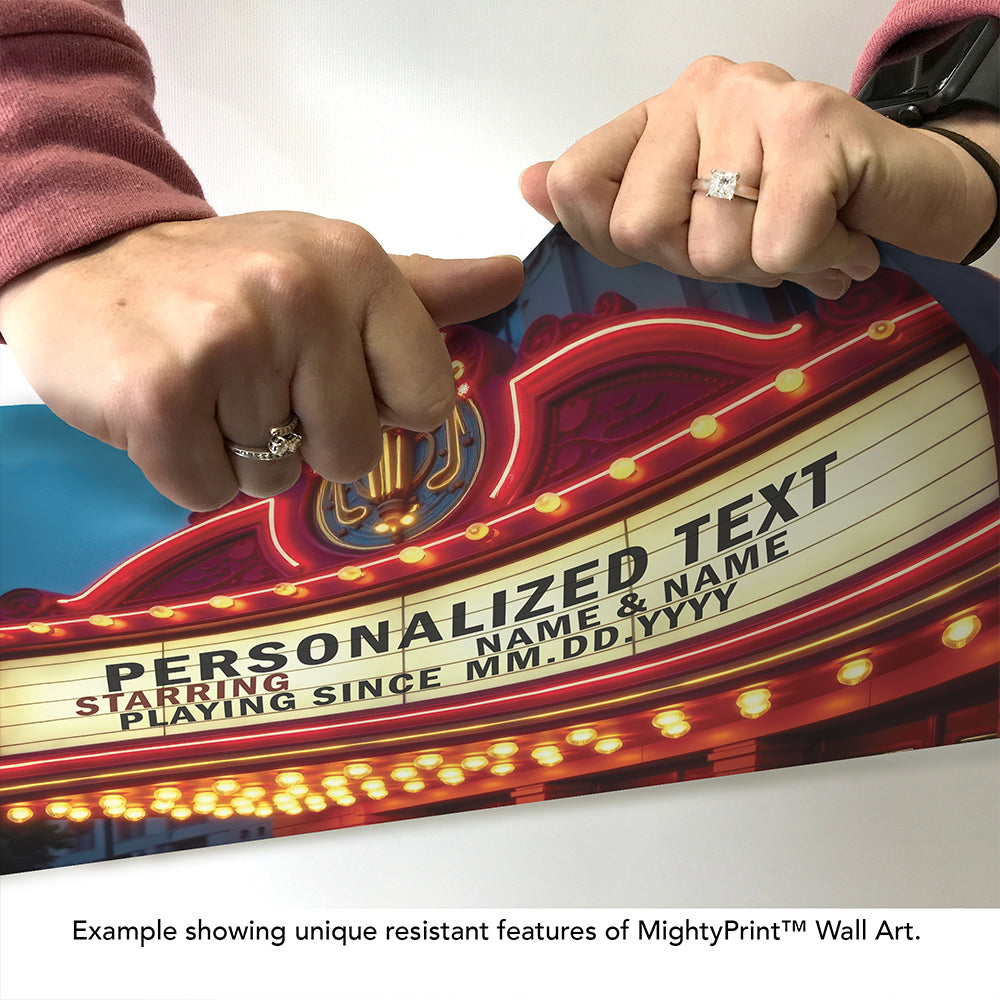 Trend Setters Original (Theater Marquee) Personalized MightyPrint™ Wall Art MP24171169