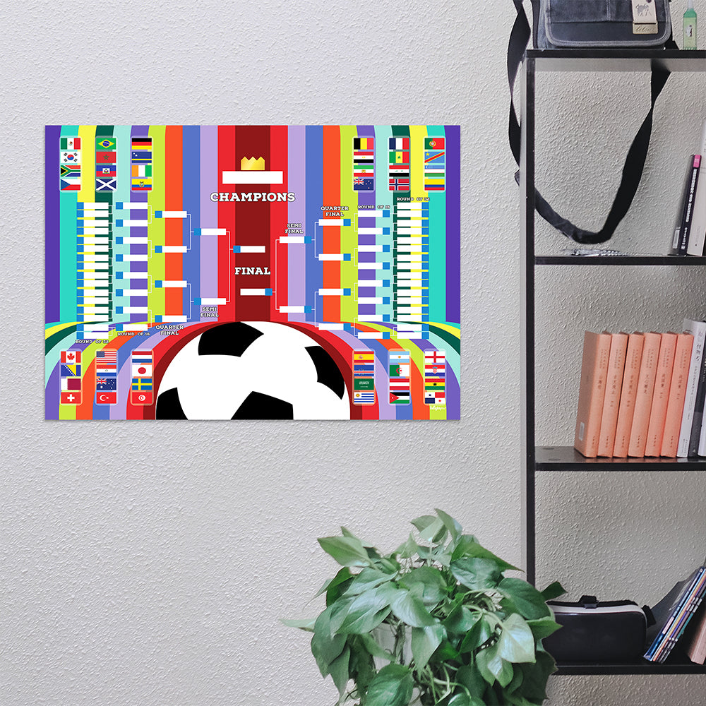 Trend Setters Original (Soccer Tournament Bracket) MightyPrint™ Wall Art MP24171170