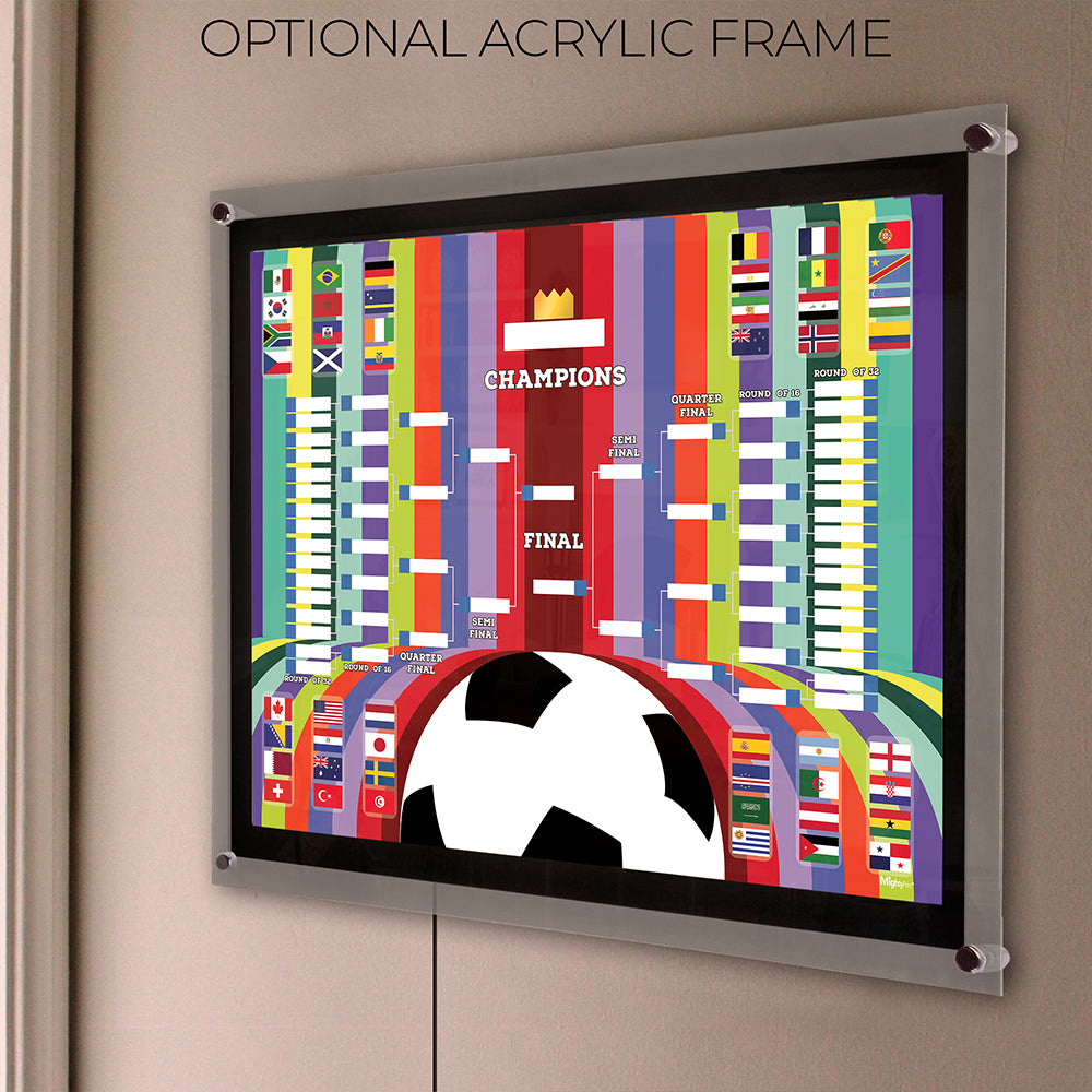 Trend Setters Original (Soccer Tournament Bracket) MightyPrint™ Wall Art MP24171170