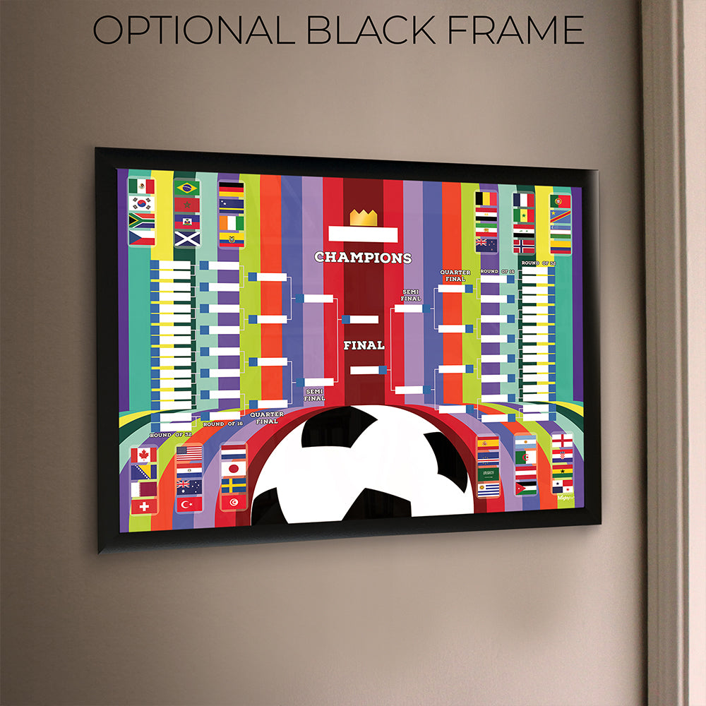 Trend Setters Original (Soccer Tournament Bracket) MightyPrint™ Wall Art MP24171170