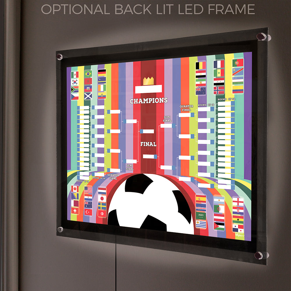 Trend Setters Original (Soccer Tournament Bracket) MightyPrint™ Wall Art MP24171170