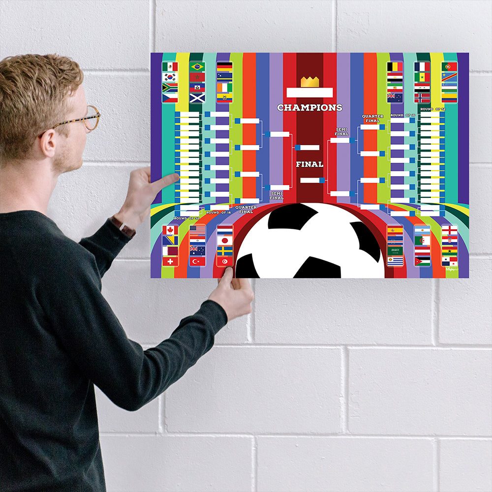 Trend Setters Original (Soccer Tournament Bracket) MightyPrint™ Wall Art MP24171170