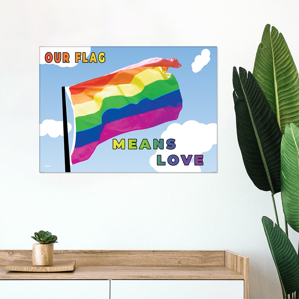Trend Setters Original (Our Flag Means Love) MightyPrint™ Wall Art MP24171171