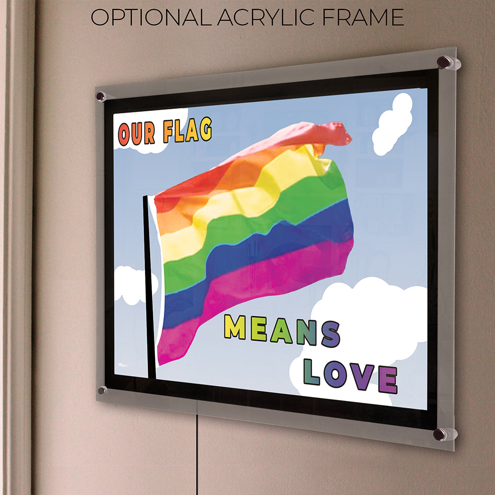 Trend Setters Original (Our Flag Means Love) MightyPrint™ Wall Art MP24171171