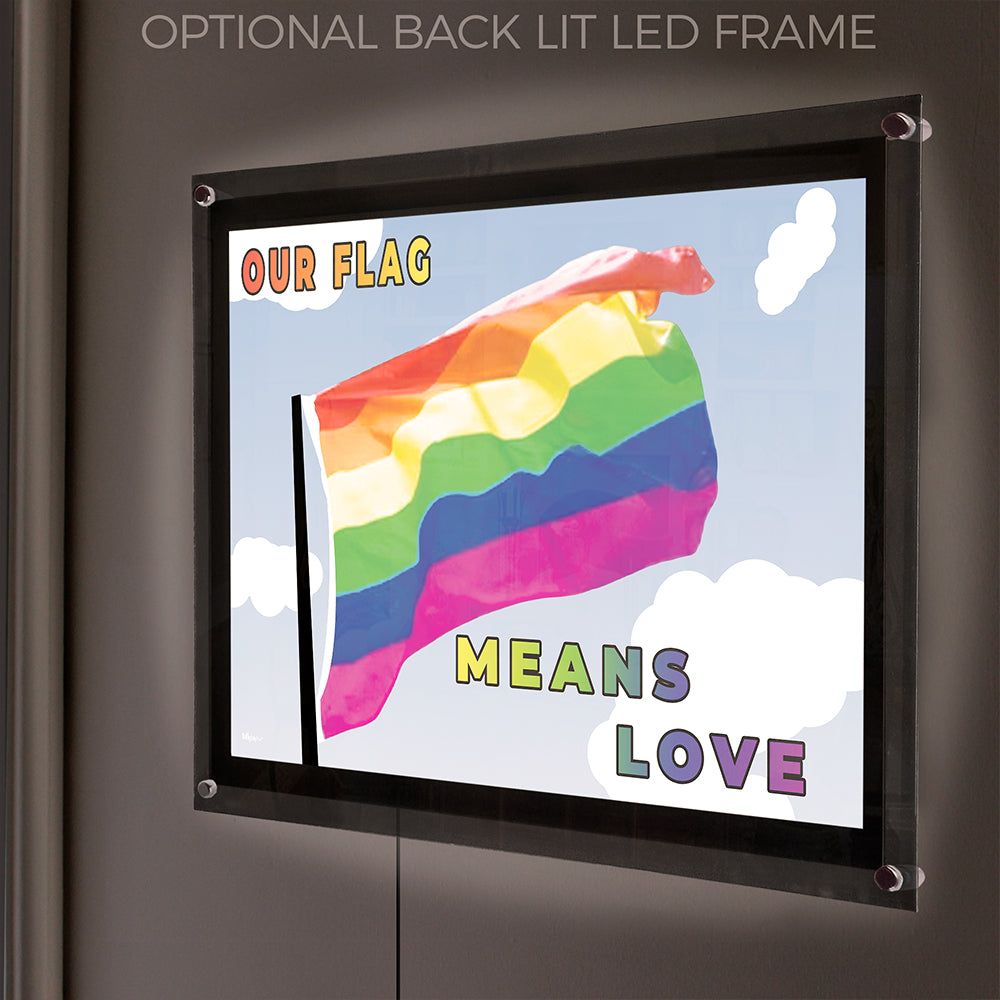 Trend Setters Original (Our Flag Means Love) MightyPrint™ Wall Art MP24171171