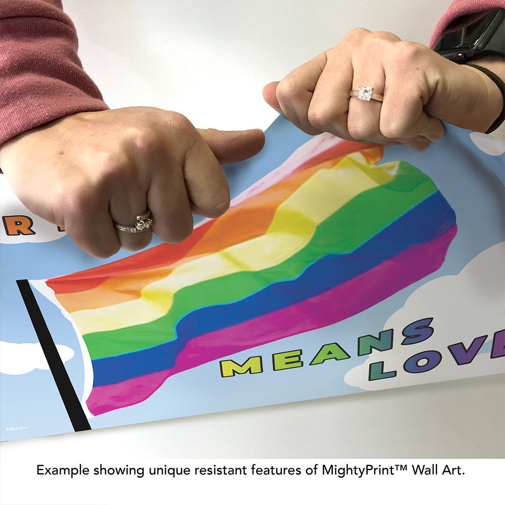 Trend Setters Original (Our Flag Means Love) MightyPrint™ Wall Art MP24171171