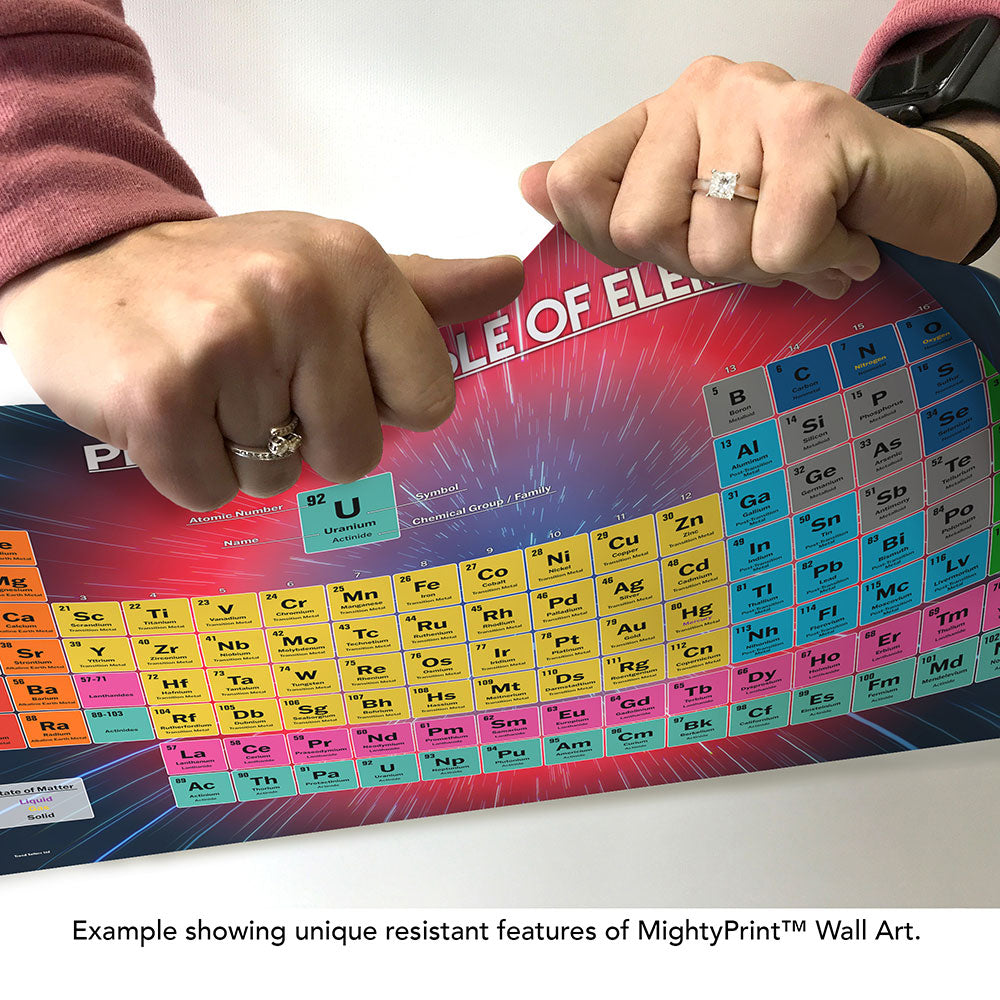 Trend Setters Original (Periodic Table of Elements) 24” x 17” MightyPrint™ Wall Art MP24171175