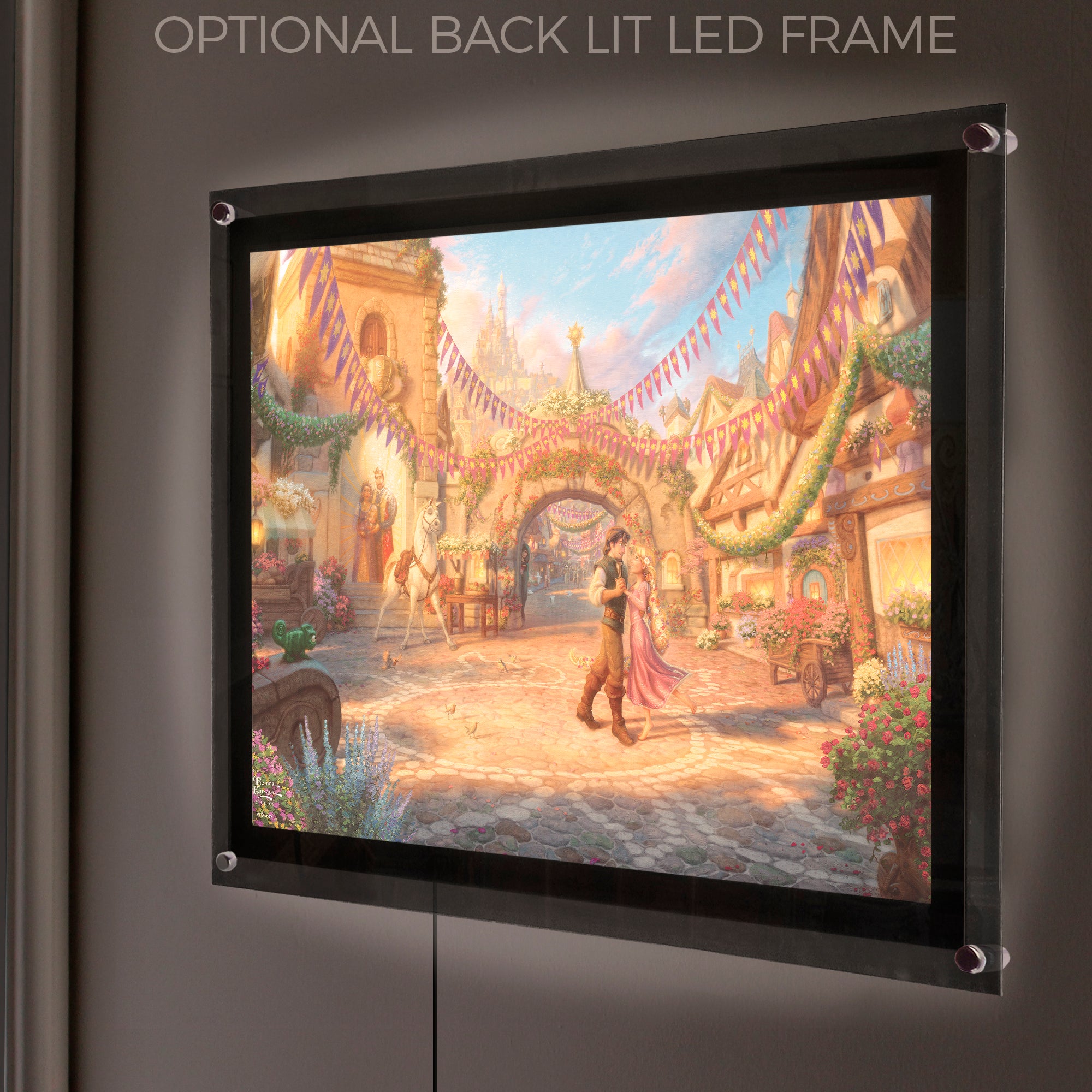 Disney (Rapunzel Dancing in the Sunlit Courtyard ) MightyPrint™ Wall Art MP24170808