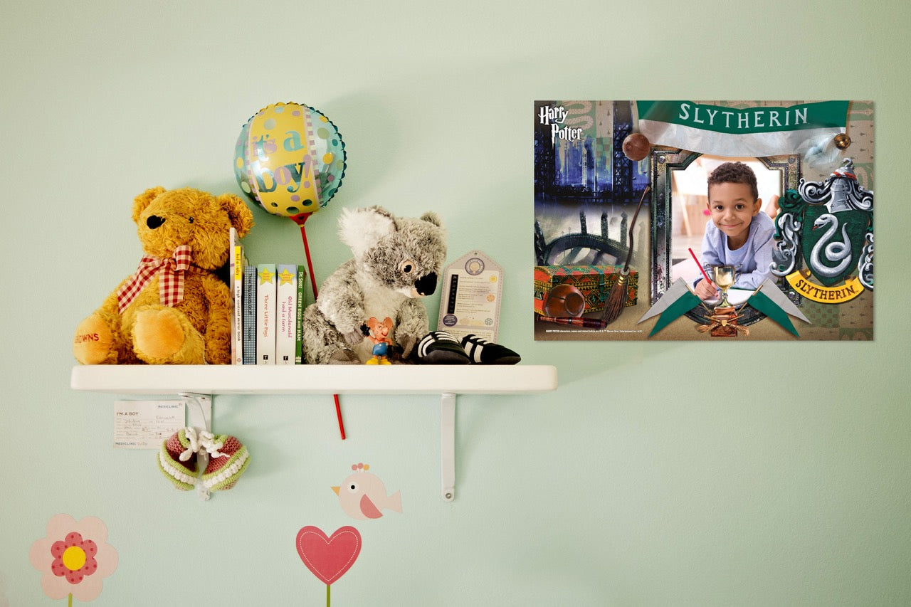 Harry Potter (Slytherin - Add Your Photo!) 12" x 8" MightyPrint™ Wall Art MPU120850204