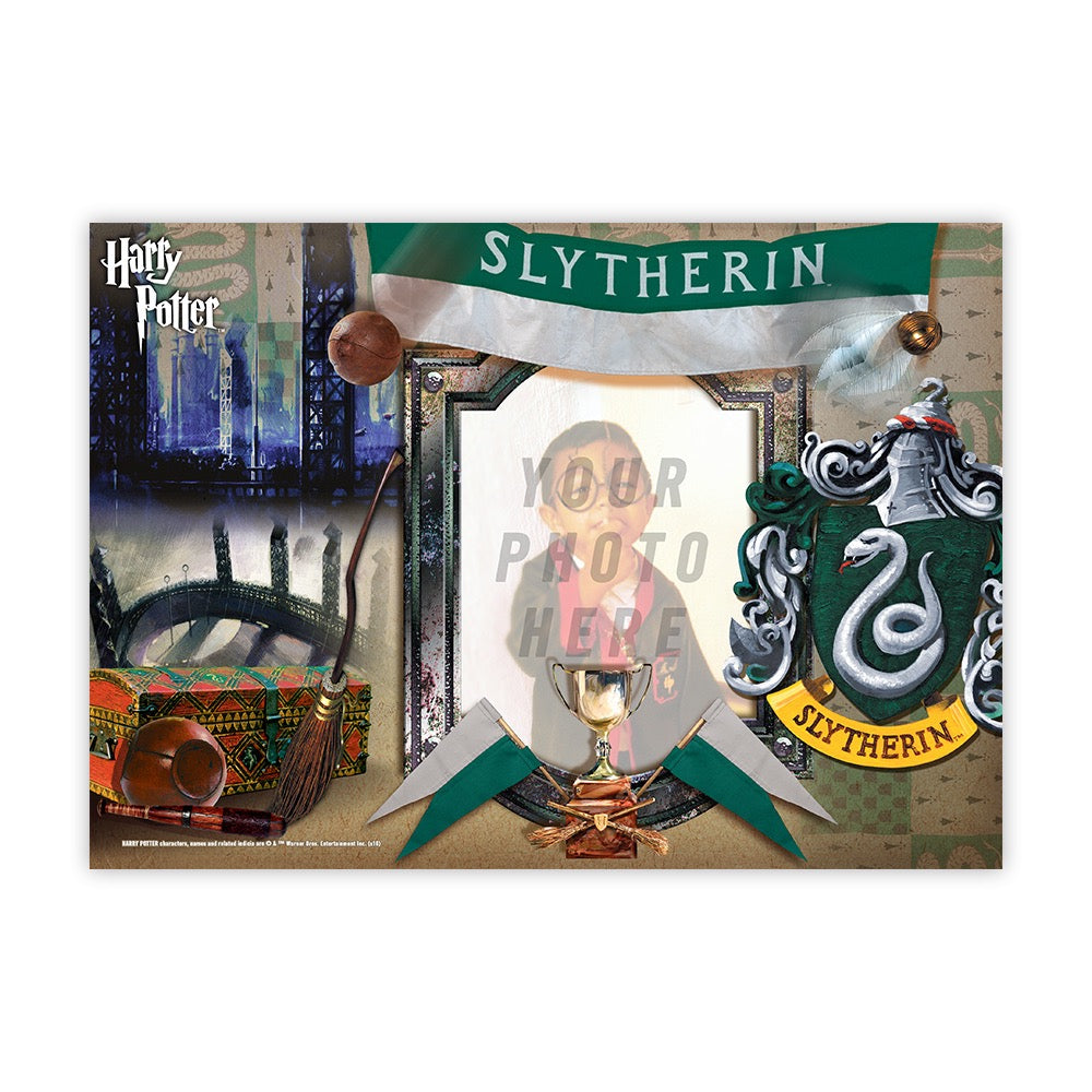 Harry Potter (Slytherin - Add Your Photo!) 12" x 8" MightyPrint™ Wall Art MPU120850204