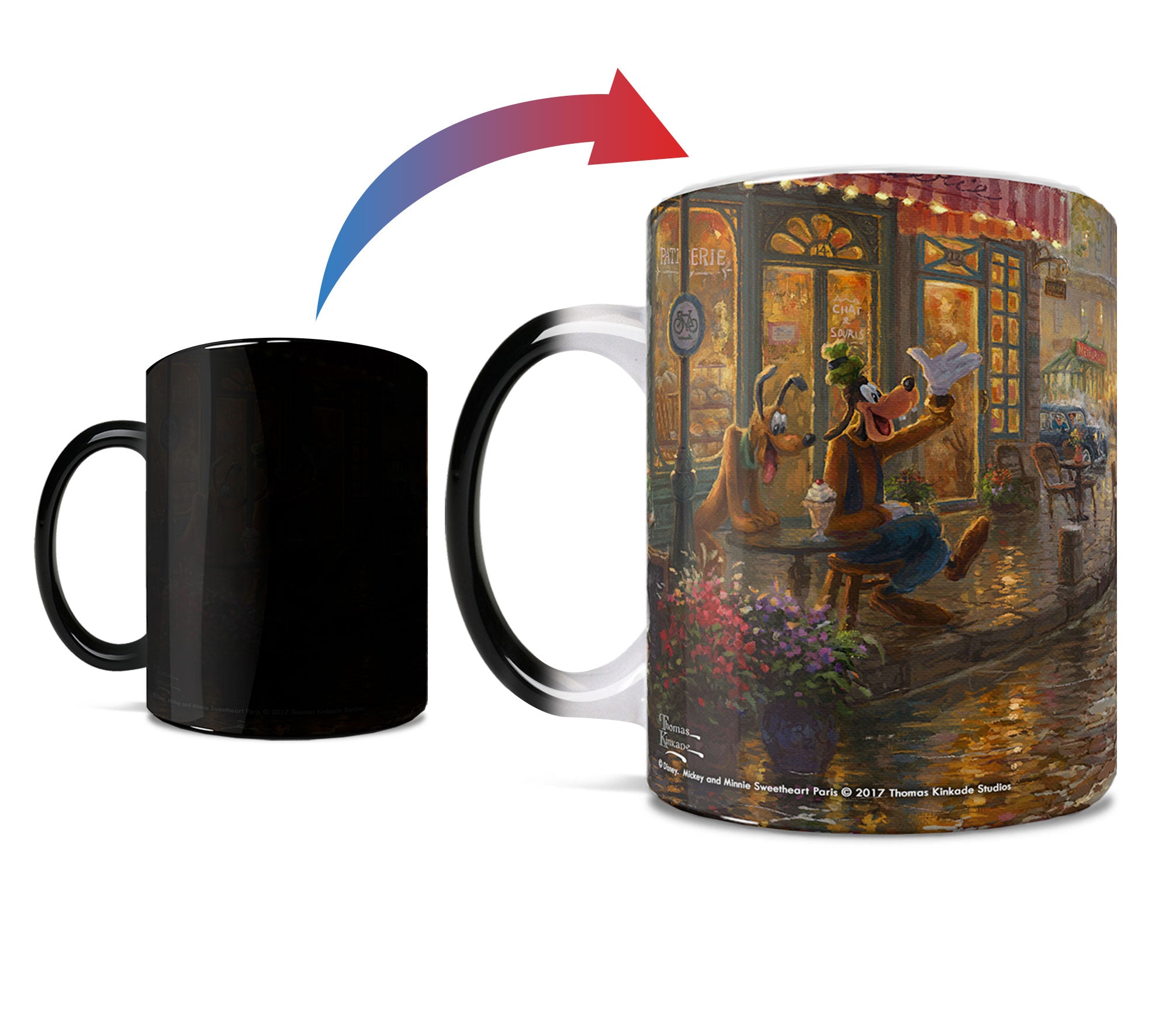 Disney (Mickey and Minnie Mouse - Paris) Morphing Mugs® Heat-Sensitive Mug MMUG739