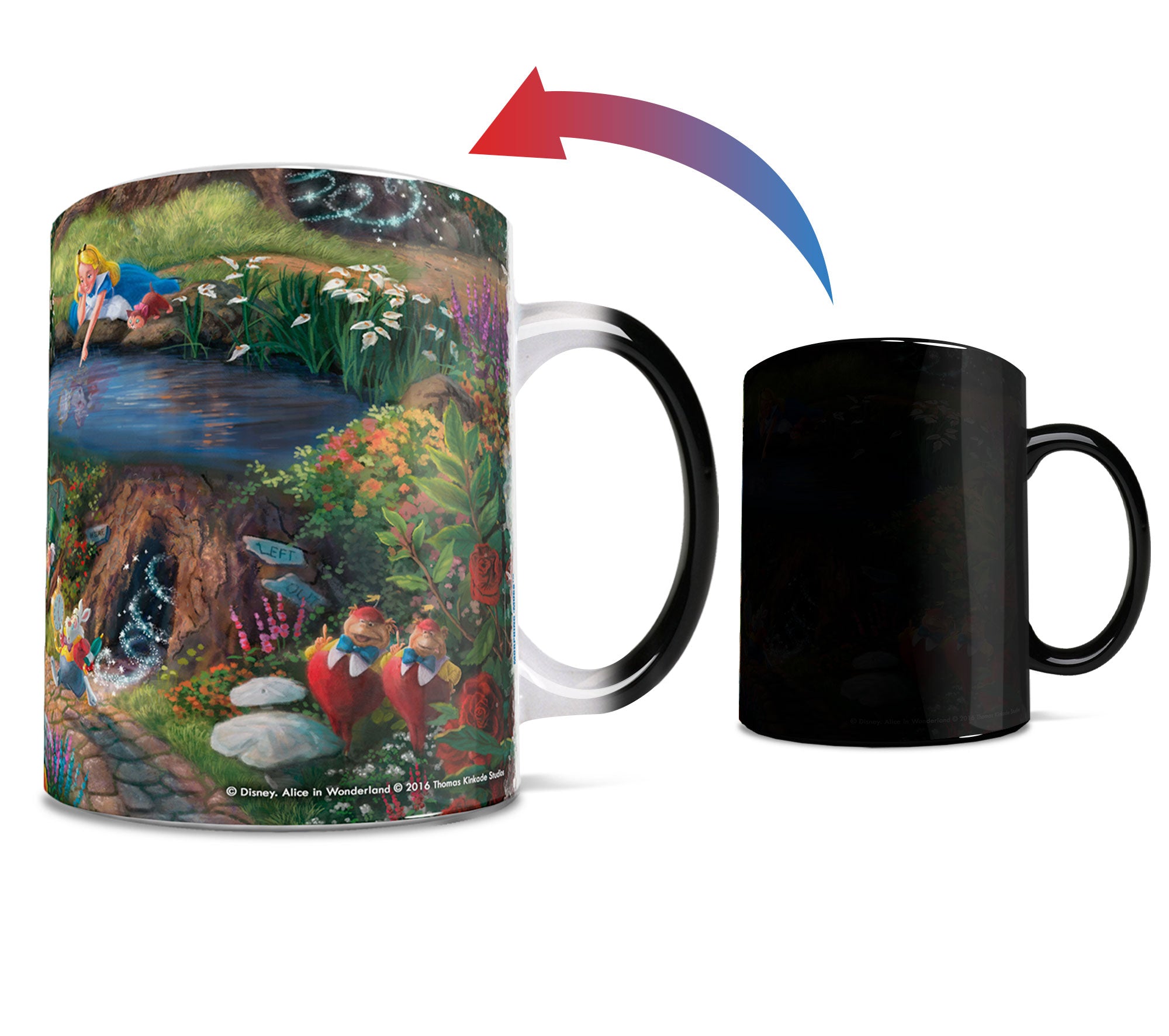 Disney (Alice in Wonderland) Morphing Mugs®  Heat-Sensitive Mug MMUG407