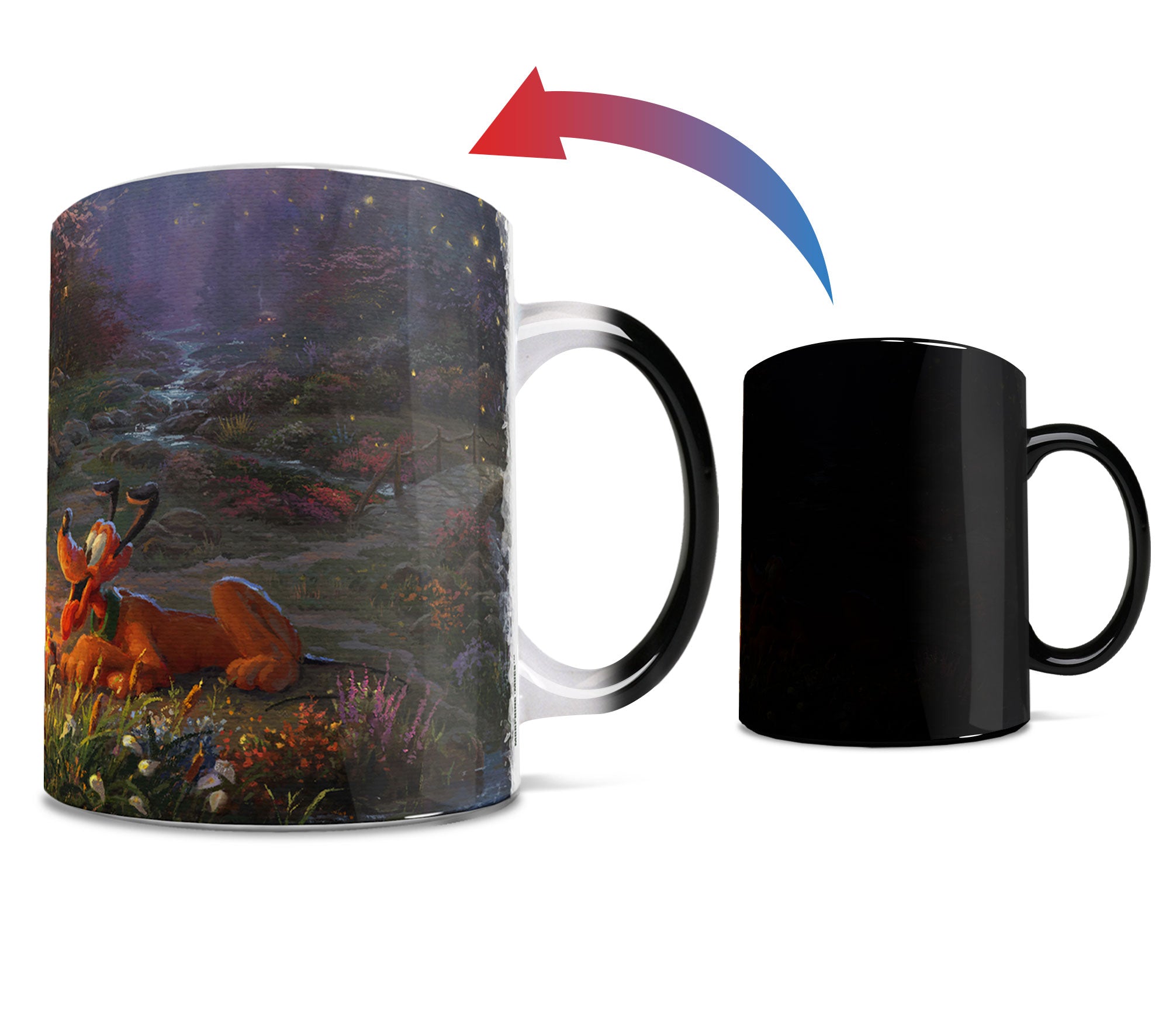 Disney (Mickey and Minnie Mouse - Sweetheart Campfire) Morphing Mugs® Heat-Sensitive Mug MMUG752