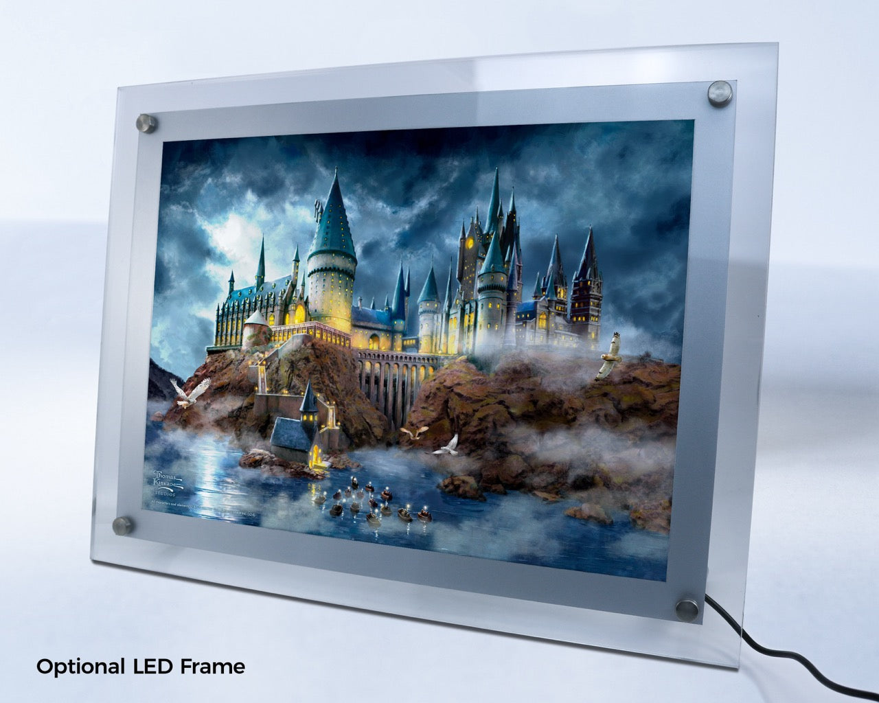 Harry Potter™ Thomas Kinkade Studios (Hogwarts Castle) Lightpix™ Everlasting Photo Print P1410H048