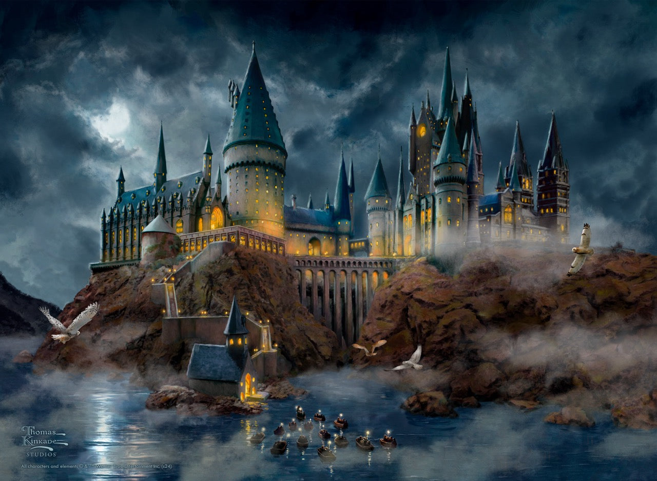 Harry Potter™ Thomas Kinkade Studios (Hogwarts Castle) Lightpix™ Everlasting Photo Print P1410H048