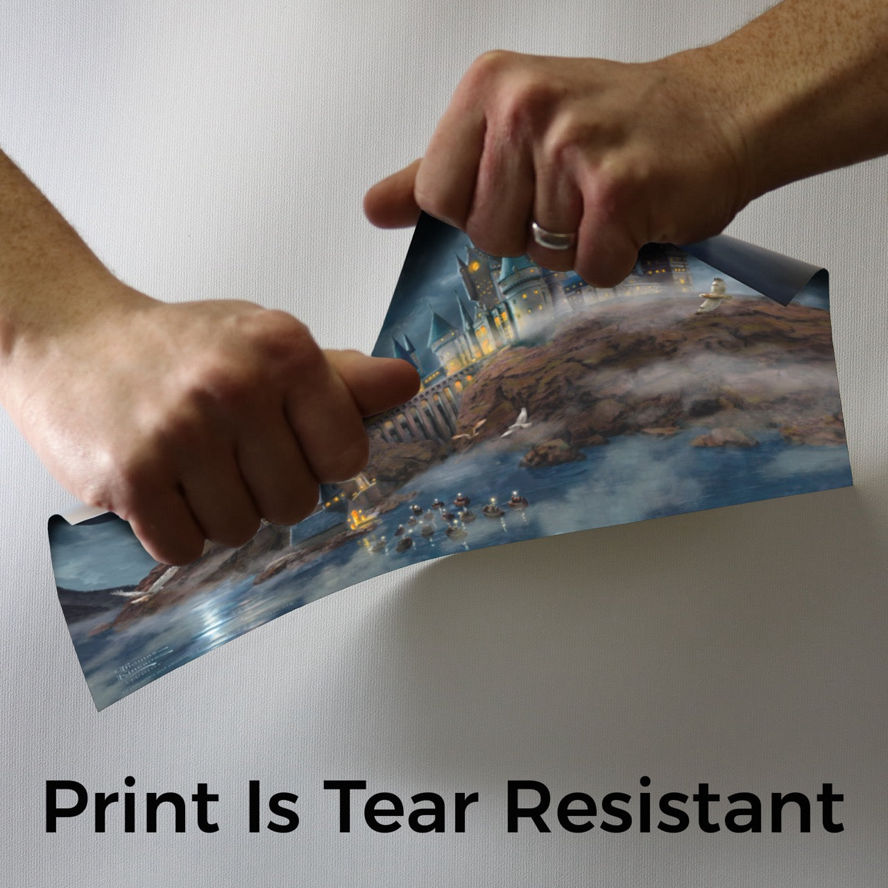 Harry Potter™ Thomas Kinkade Studios (Hogwarts Castle) Lightpix™ Everlasting Photo Print P1410H048