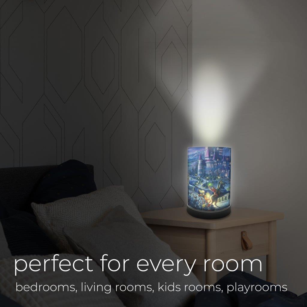 FilmPix™ Light Display + Disney (Beauty and the Beast Dancing in the Moonlight) FilmPix™ Photo Insert Bundle