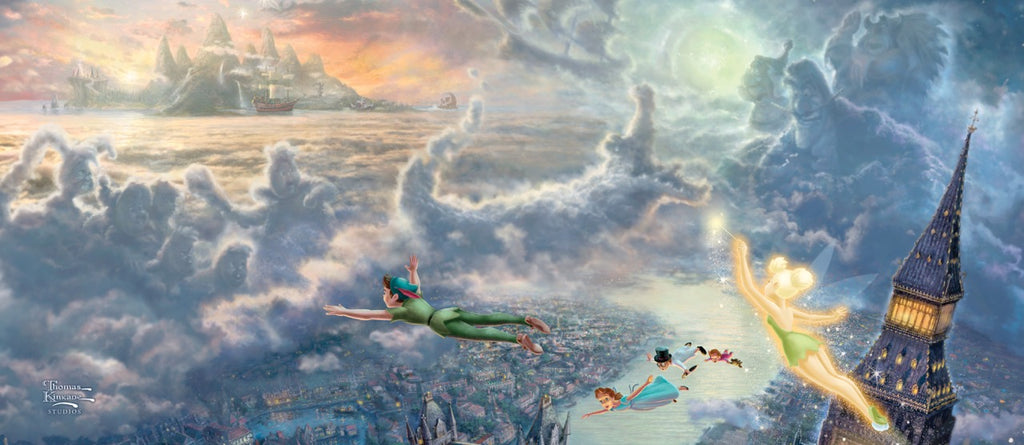 Disney (Tinker Bell and Peter Pan Fly to Never Land) FilmPix™ Photo Insert P1808H033