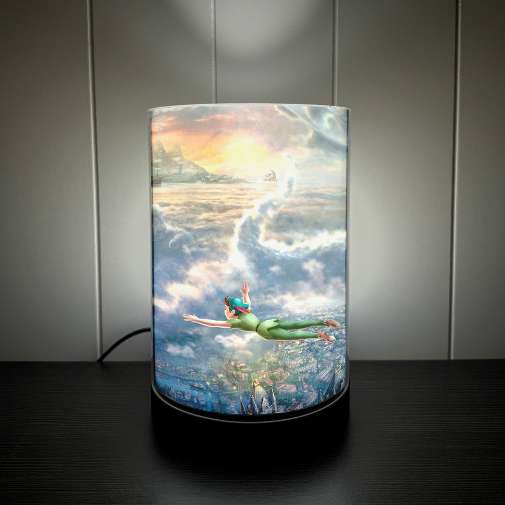 FilmPix™ LED Lamp + Disney (Tinker Bell and Peter Pan Fly to Never Land) FilmPix™ Photo Insert Bundle