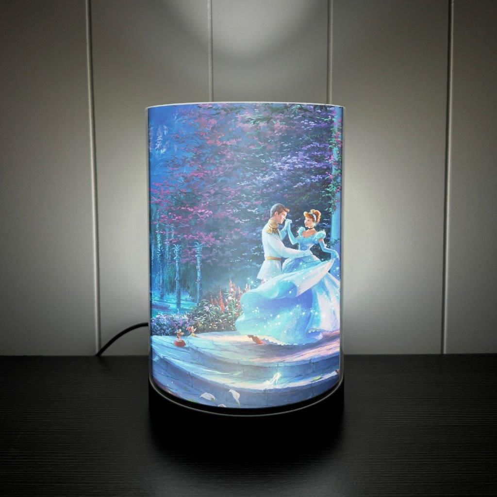 FilmPix™ LED Lamp + Disney (Cinderella Dancing in the Starlight) FilmPix™ Photo Insert Bundle