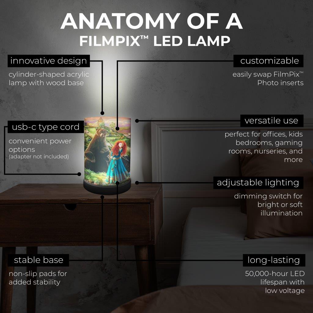 FilmPix™ Light Display + Disney (Brave) FilmPix™ Photo Insert Bundle