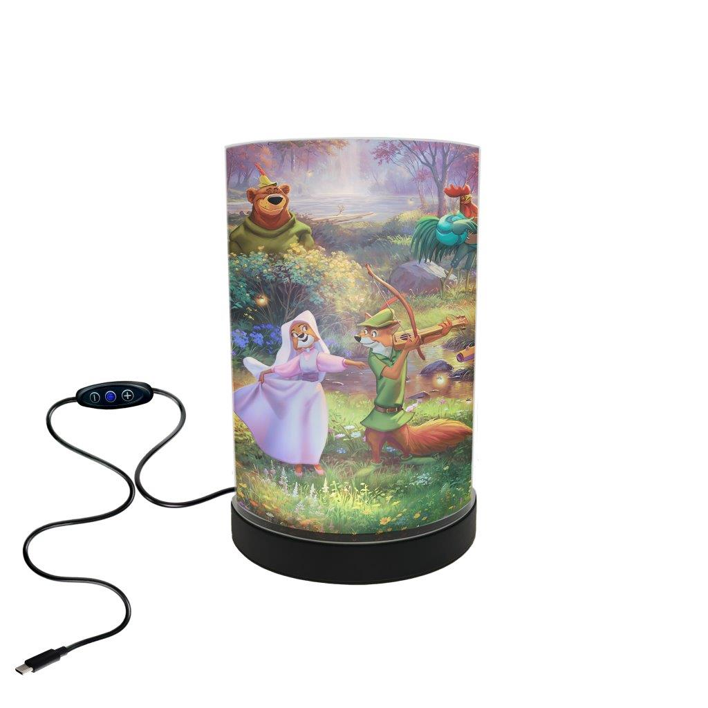 FilmPix™ LED Lamp + Disney (Robin Hood) FilmPix™ Photo Insert Bundle