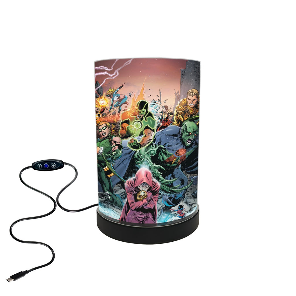 FilmPix™ LED Lamp + Justice League (Trinity War) FilmPix™ Photo Insert Bundle