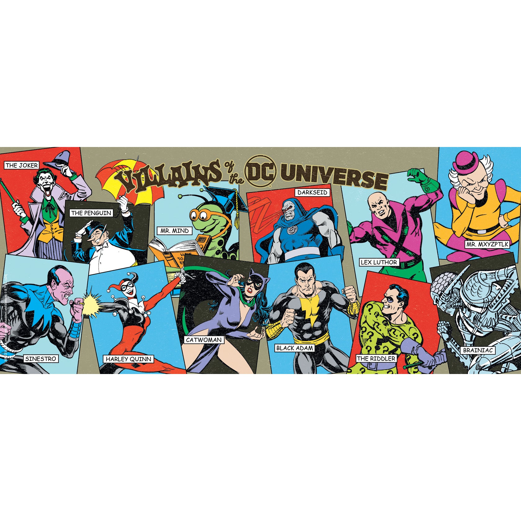 Justice League (90th Villains) FilmPix™ Photo Insert P1808H049