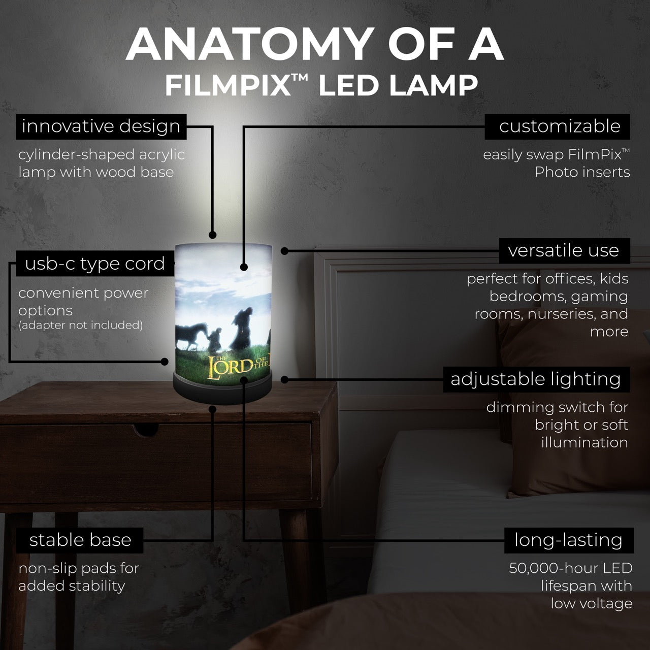 Lord of the Rings (The Fellowship) FilmPix™ Photo Insert P1808H057