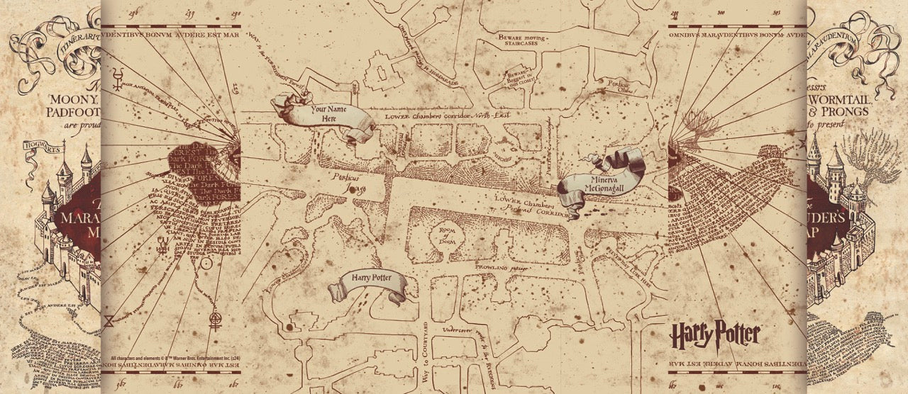 Harry Potter (Marauder's Map - Personalized) FilmPix™ Photo Insert P1808H059