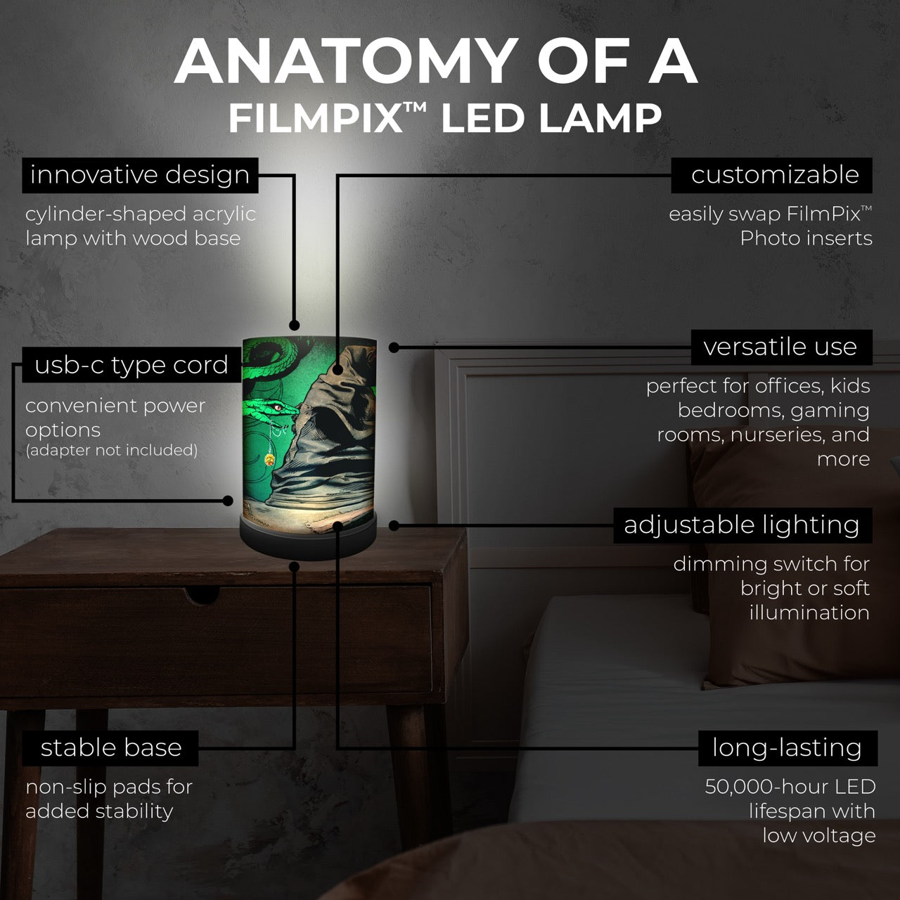 Harry Potter (Slytherin House) FilmPix™ Photo Insert P1808H065