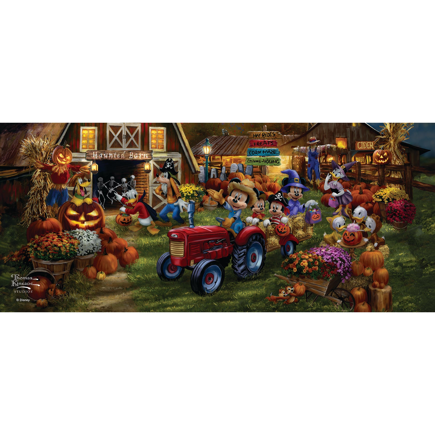 Disney (Mickey and Minnie Pumpkin Festival) FilmPix™ Photo Insert P1808H068