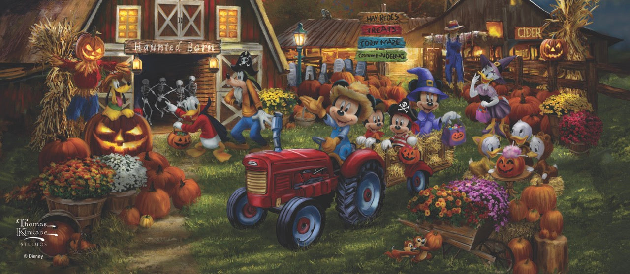 Disney (Mickey and Minnie Pumpkin Festival) FilmPix™ Photo Insert P1808H068