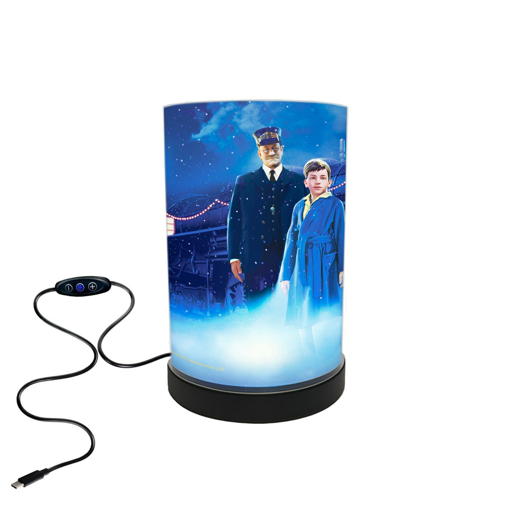 FilmPix™ LED Lamp + Polar Express (Conductor) FilmPix™ Photo Insert Bundle