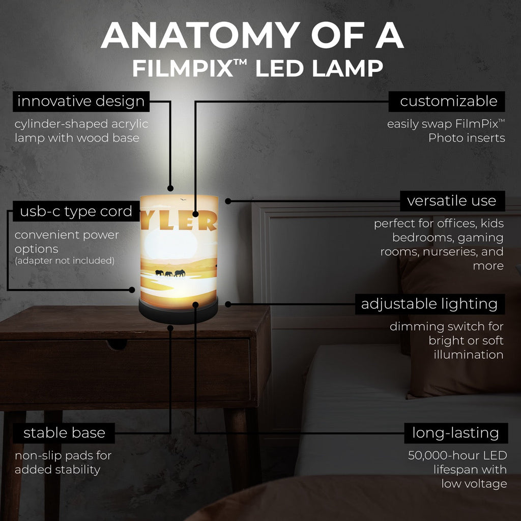 Trend Setters Original (Safari - Personalized) FilmPix™ Photo Insert P1808H113