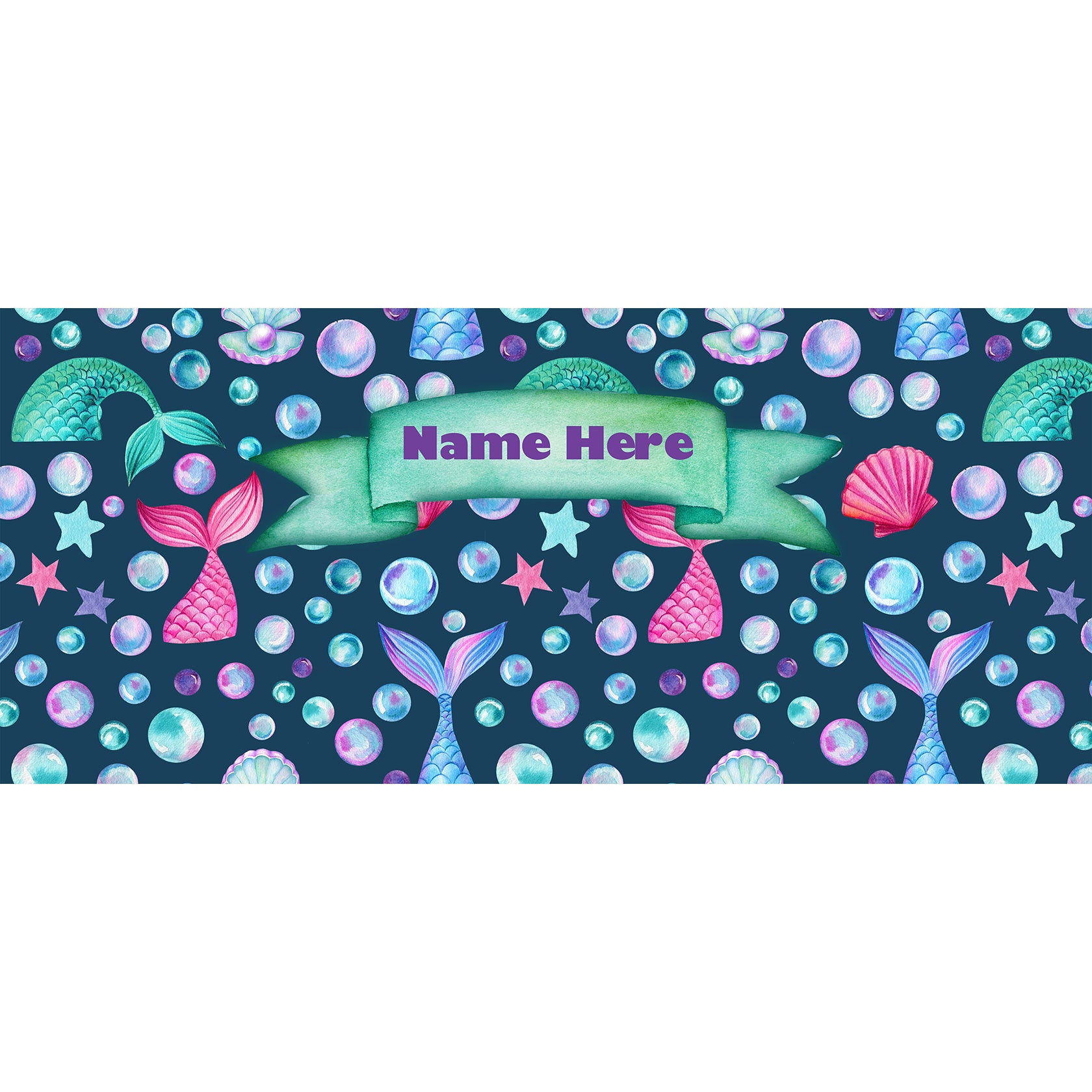 Trend Setters Original (Sea Pattern - Personalized) FilmPix™ Photo Insert P1808H115