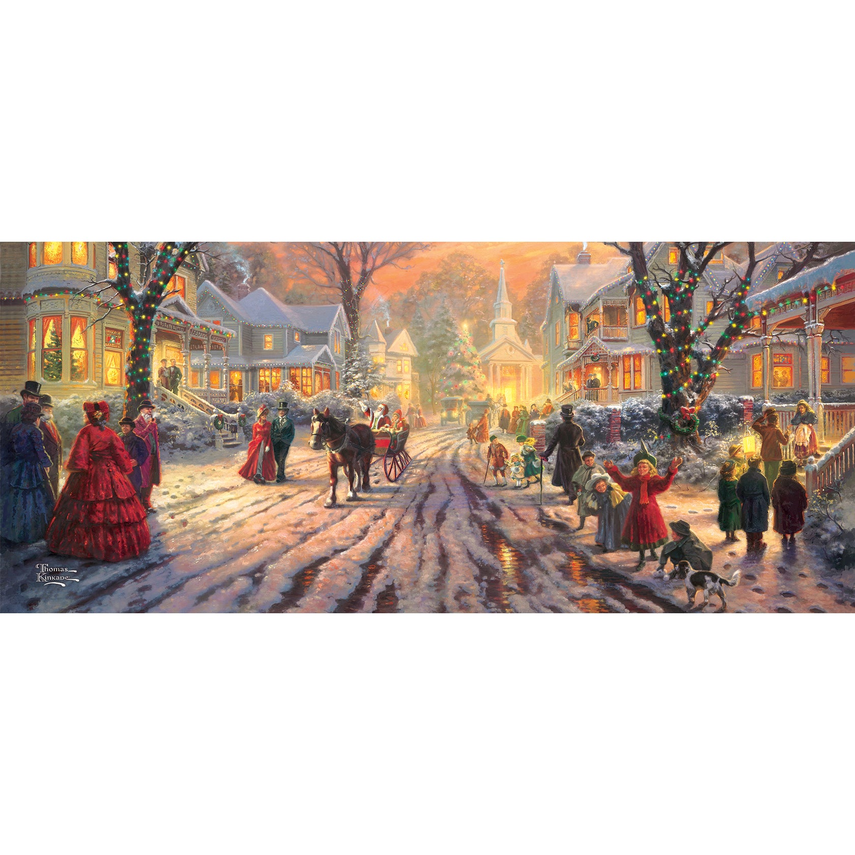 Thomas Kinkade (A Victorian Christmas Carol) FilmPix™ Photo Insert P1808H119