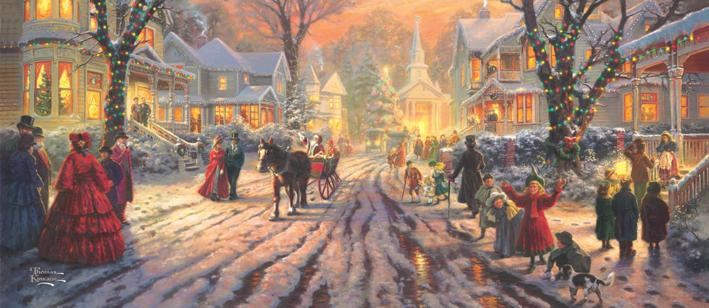 Thomas Kinkade (A Victorian Christmas Carol) FilmPix™ Photo Insert P1808H119