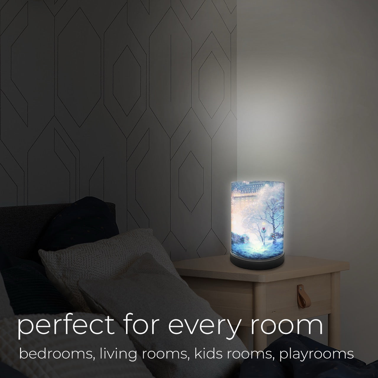 Thomas Kinkade (Holiday at Central Park) FilmPix™ Photo Insert P1808H120