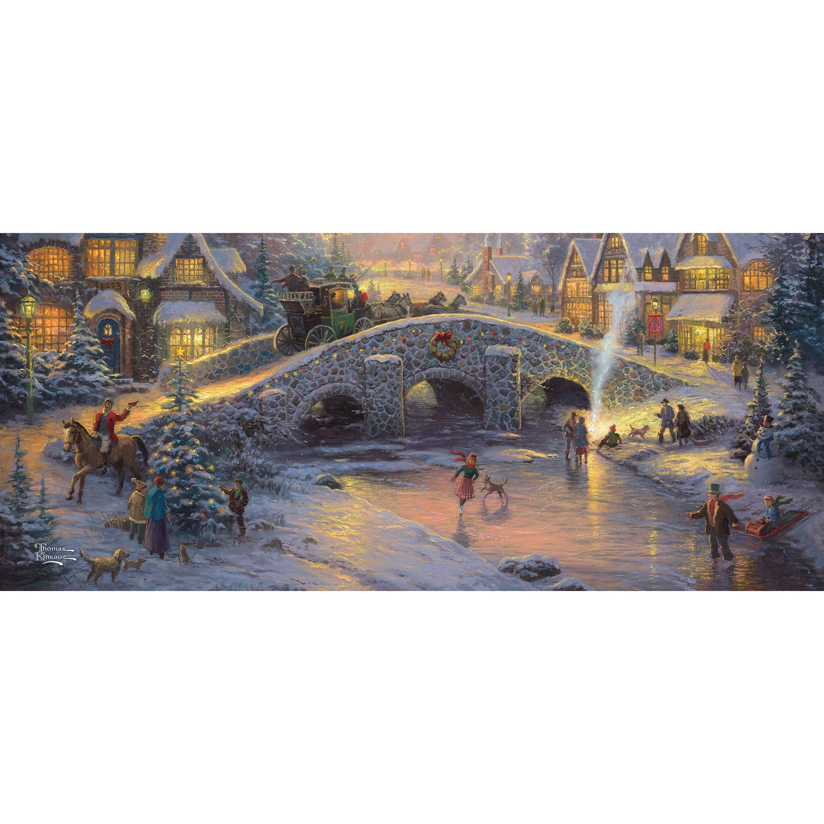Thomas Kinkade (Spirit of Christmas) FilmPix™ Photo Insert P1808H121