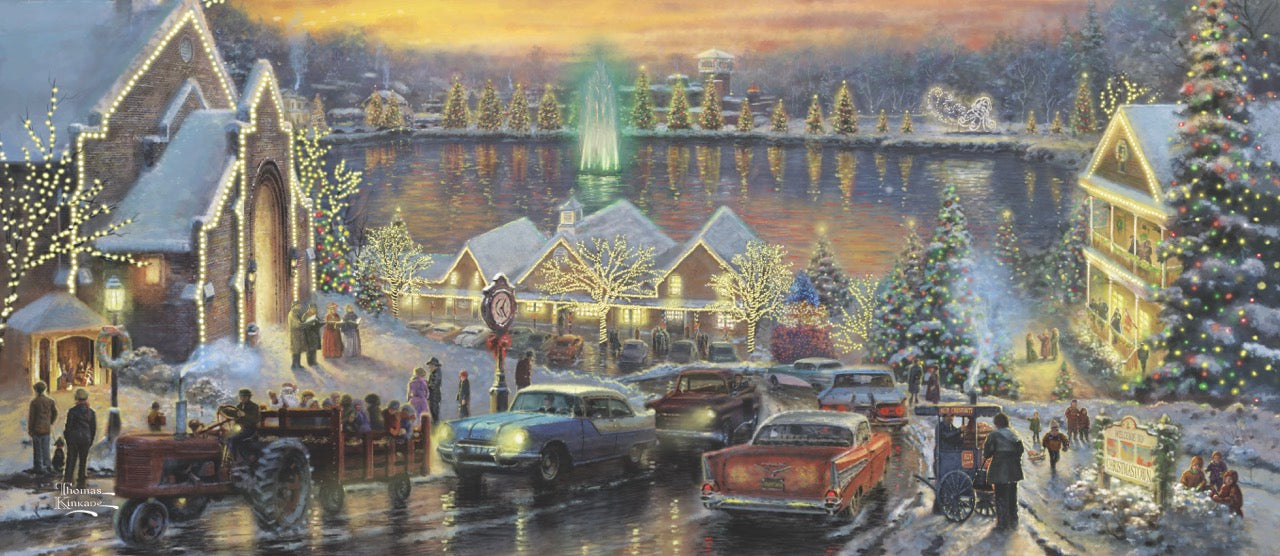 Thomas Kinkade (The Lights of Christmastown) FilmPix™ Photo Insert P1808H123