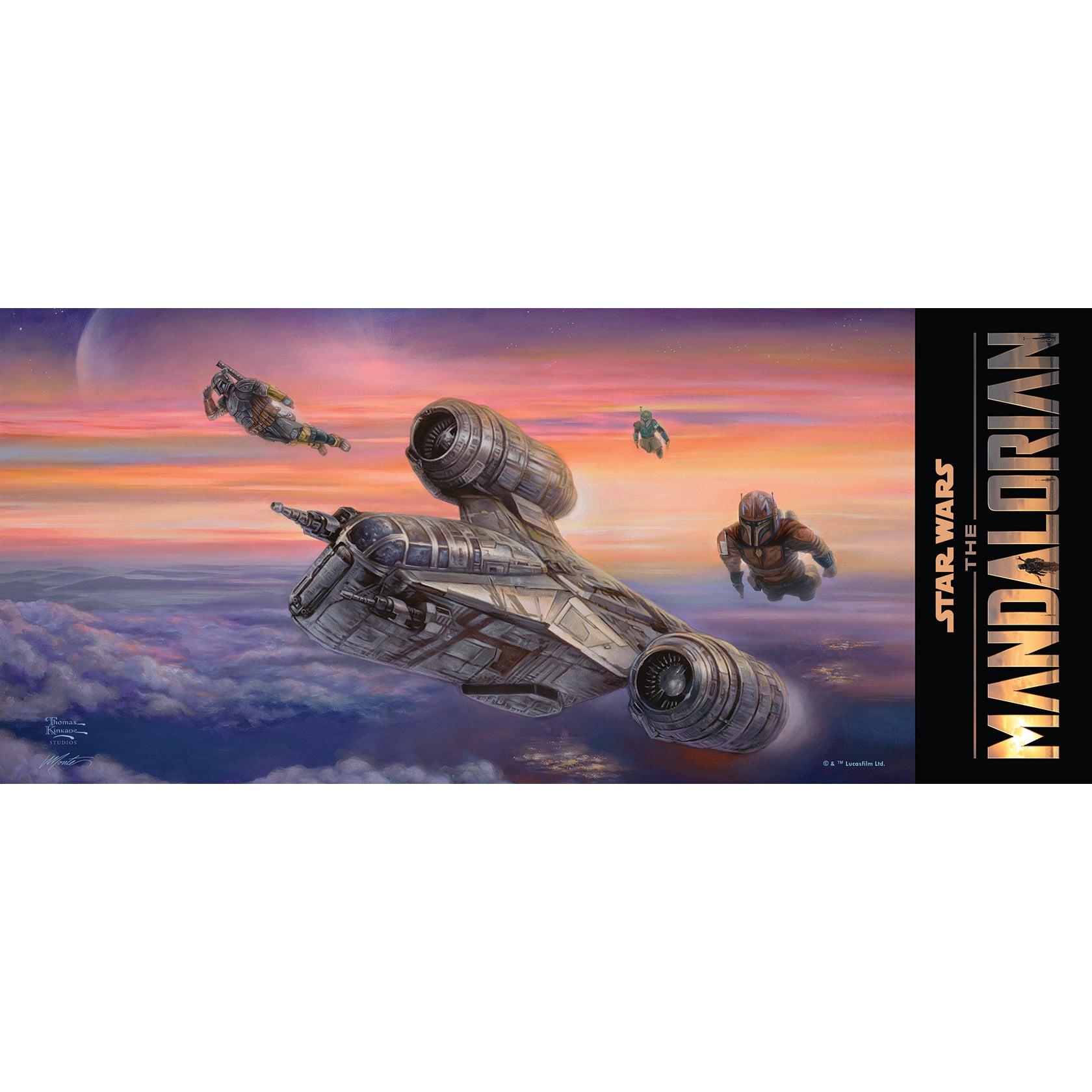 Star Wars (The Mandalorian - The Escort) FilmPix™ Photo Insert P1808H160