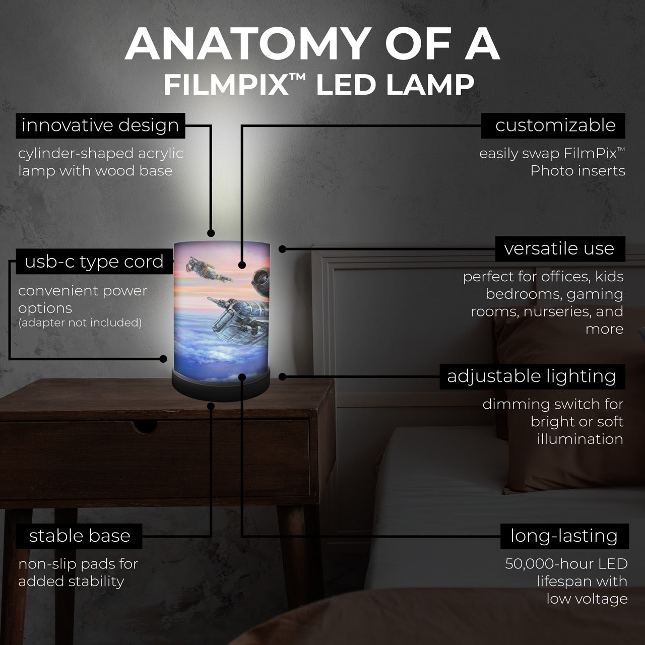 Star Wars (The Mandalorian - The Escort) FilmPix™ Photo Insert P1808H160
